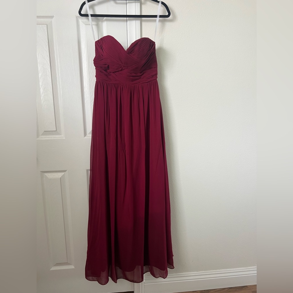 Revelry Cabernet Convertible Maxi Dress